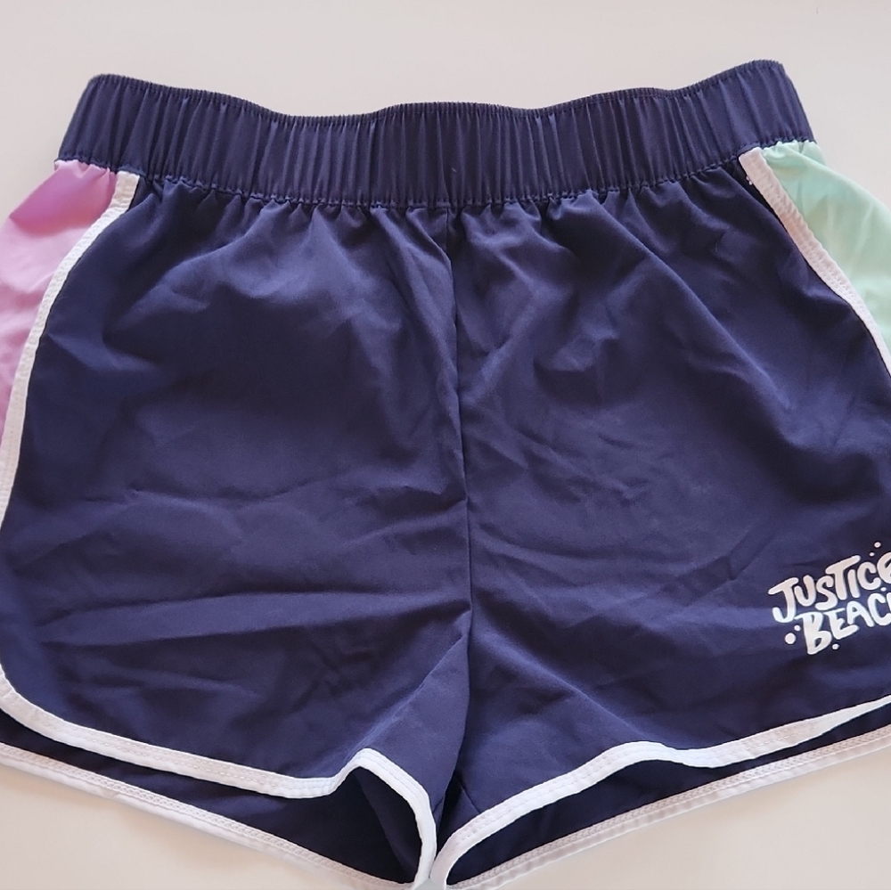 Justice Beach Navy Shorts Size XL